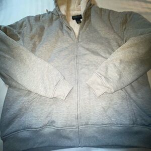 Gioberti Men's Zip-Up Gray Sweater